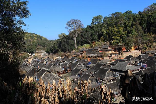 《云南风光》景迈山千年傣族古寨——糯岗