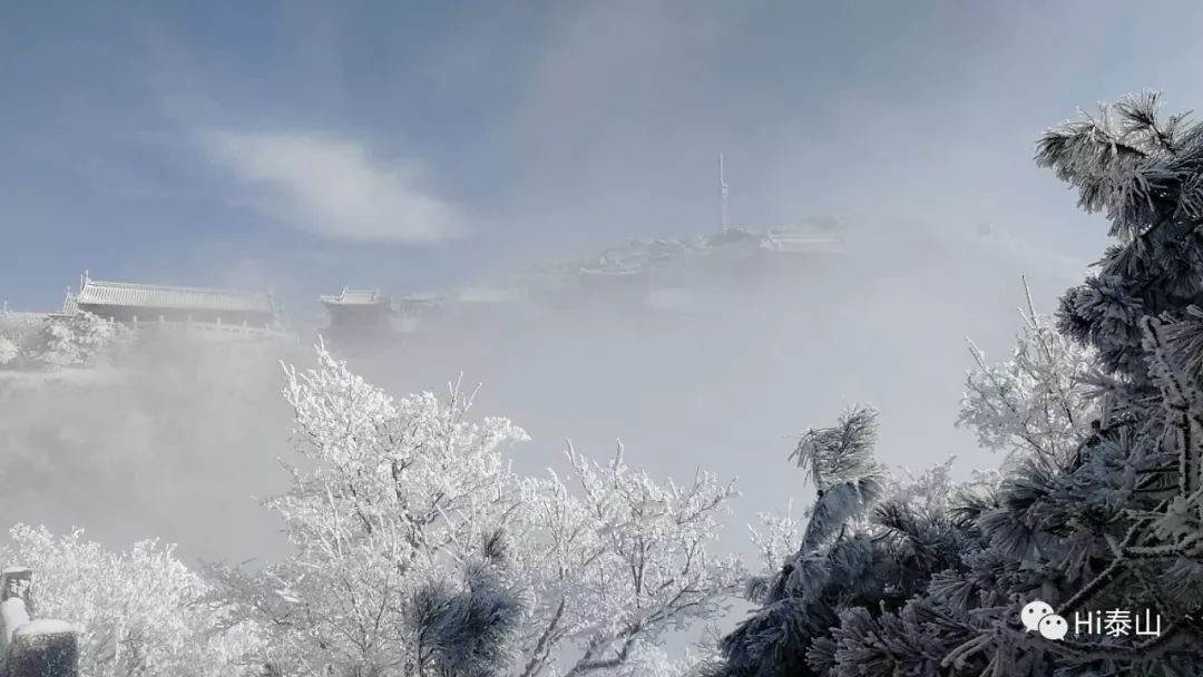 最美不过泰山雪