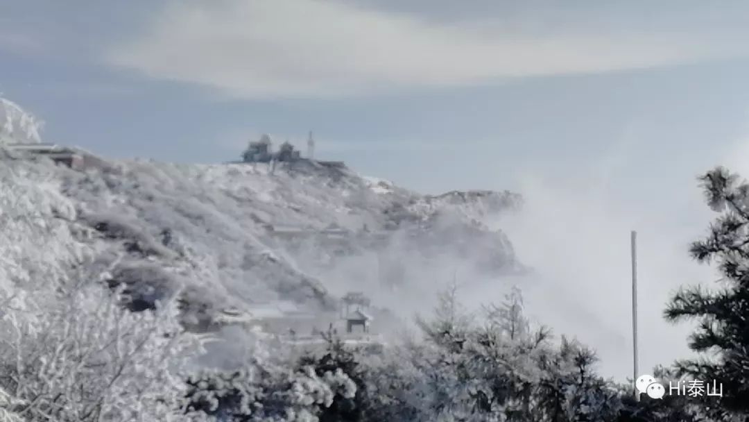 最美不过泰山雪