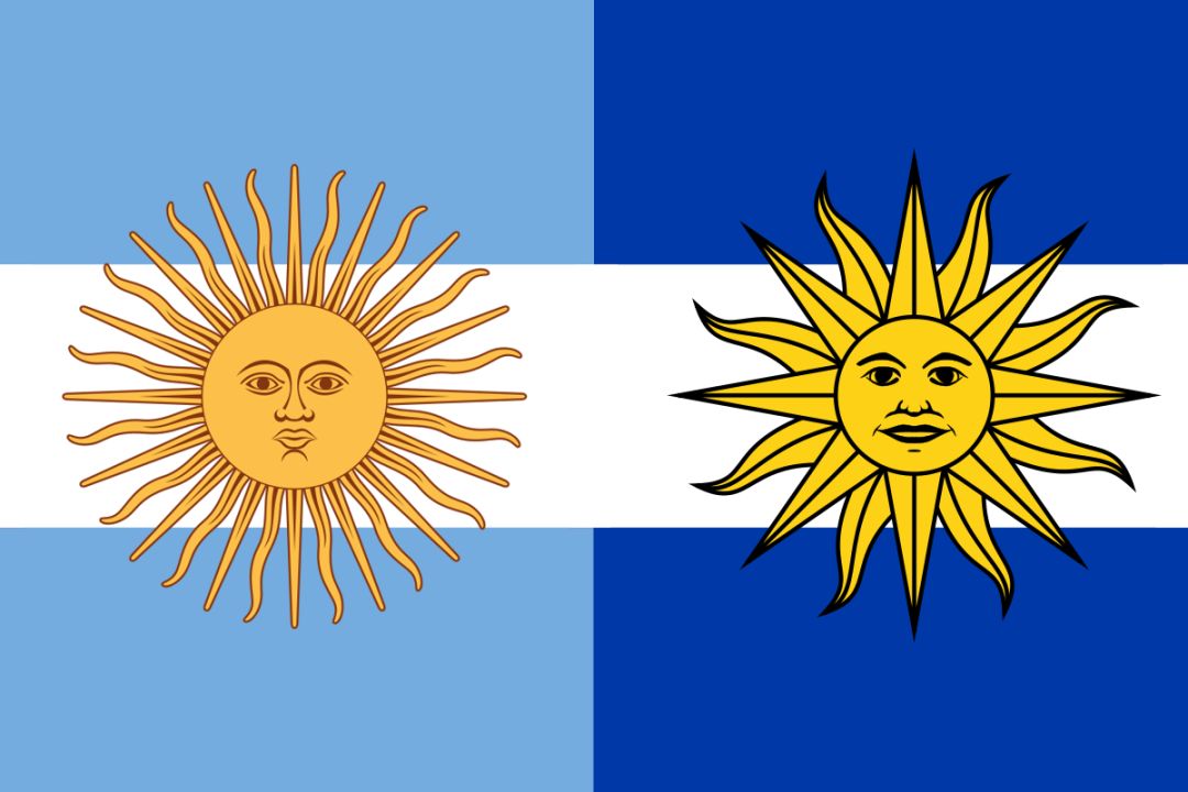 乌拉圭国旗上的太阳图片