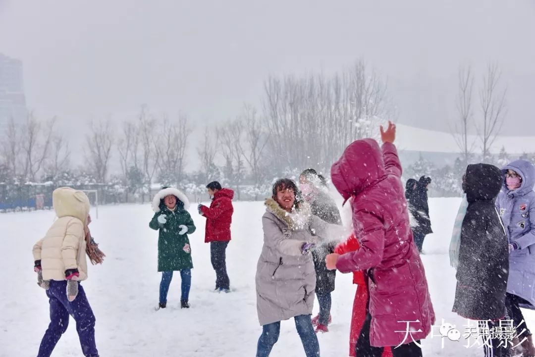 美哭！一场大雪后驻马店居然变成了童话世界