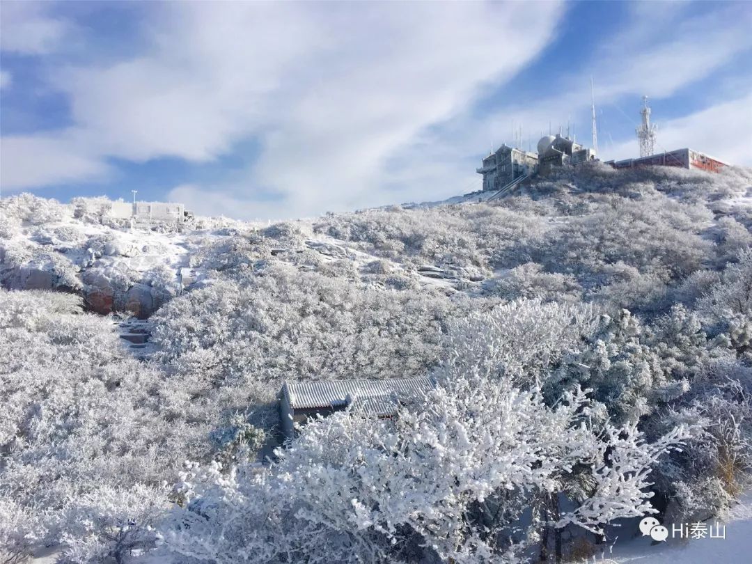 最美不过泰山雪