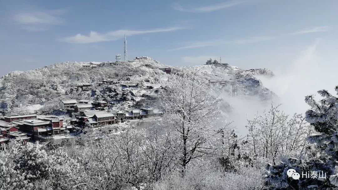 最美不过泰山雪