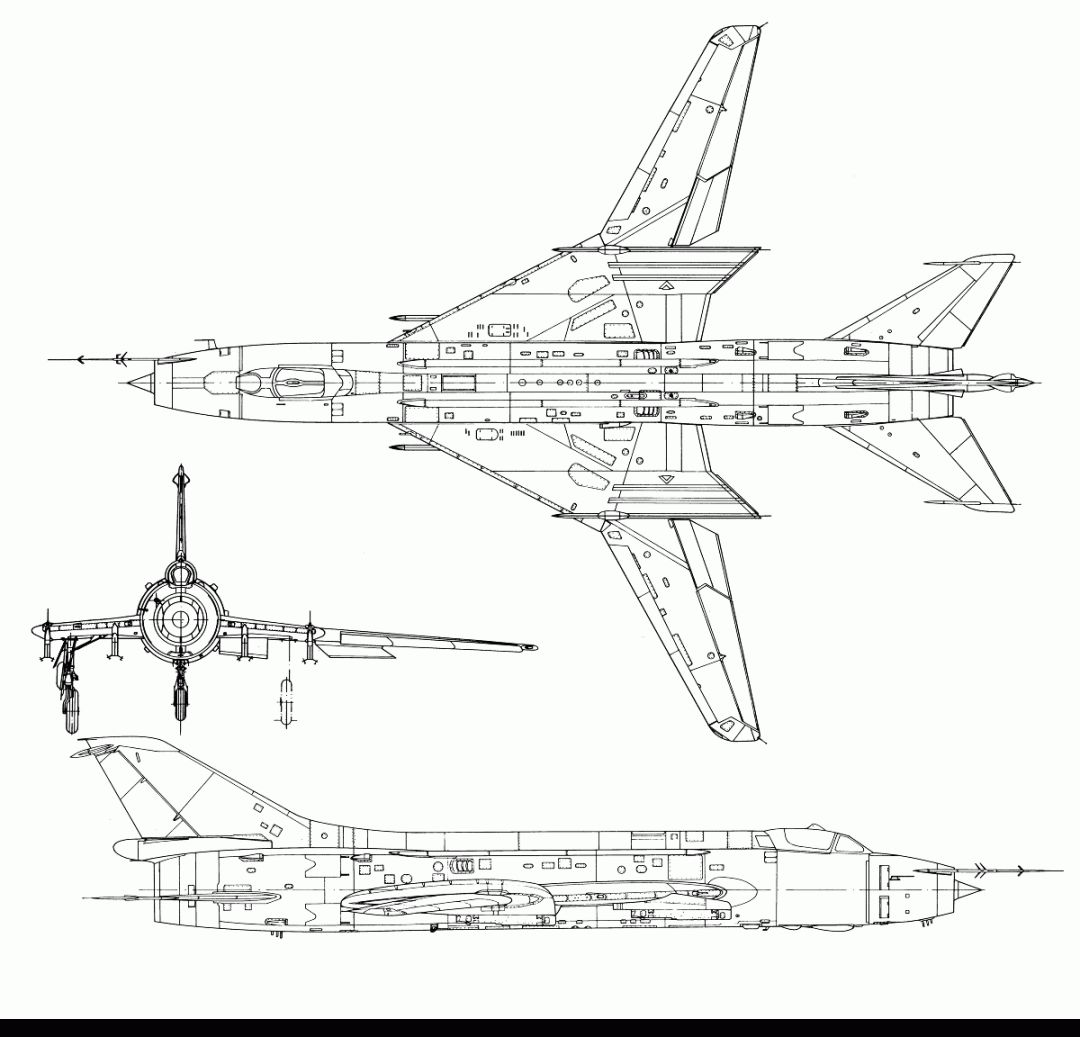 相當沒存在感的蘇軍冷戰戰機:su17/20初期型細節與實拍合集