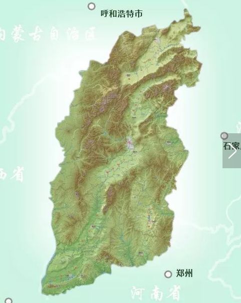 山西,东依太行山,南依吕梁山,黄河,北以古长城,与河北,河南,陕西