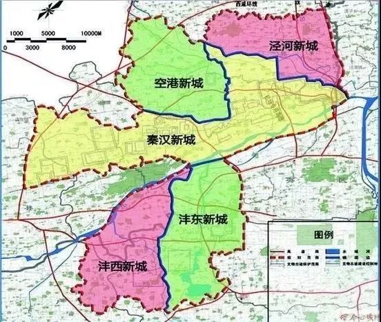 沣东新城行政区划图片
