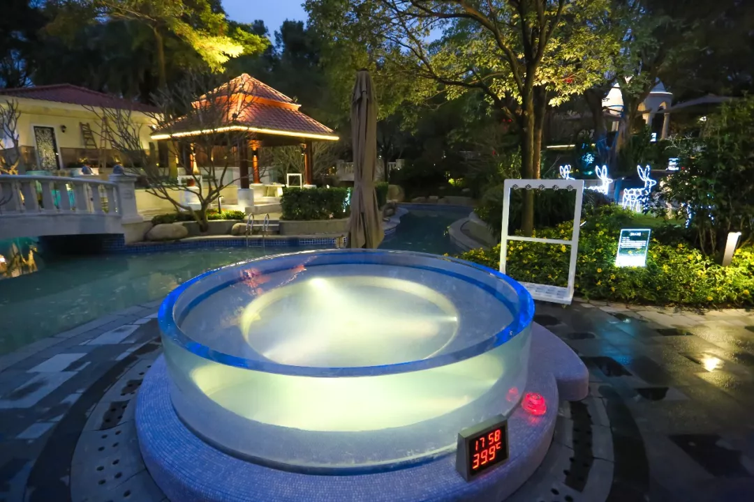 坐拥38个露天泡池打卡会呼吸的温泉酒店深圳出发半小时即达
