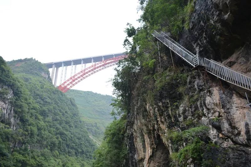 纳雍河大桥图片