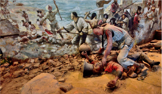 第一次鸦片战争过程图片