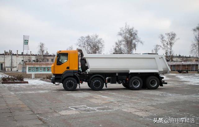 它已經不是你熟悉的蘇聯車雷諾駕駛室克拉斯7233c4自卸車很歐範