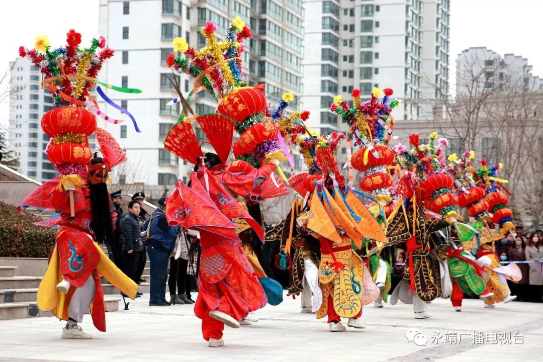 永靖:喜庆社火闹出红火中国年