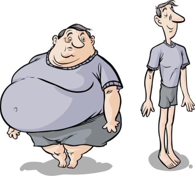 肥胖卡通 男人图片