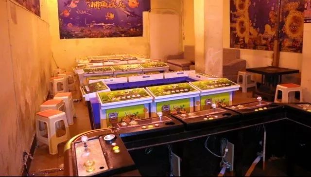 在桂平玩鱼儿机赌博的出事了被警方拘留了12个人