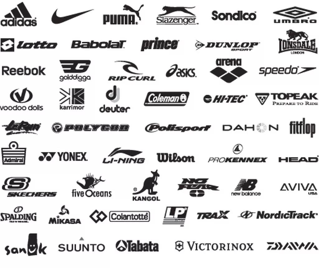 所有运动服装品牌标识图片