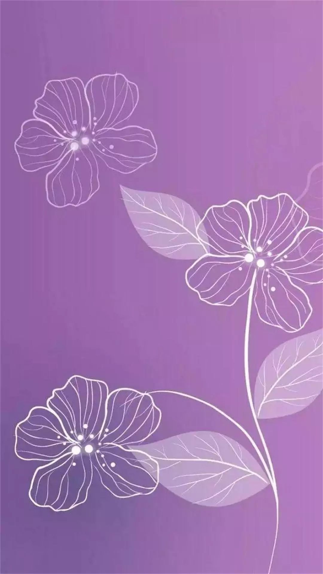 紫色手机壁纸 淡雅图片