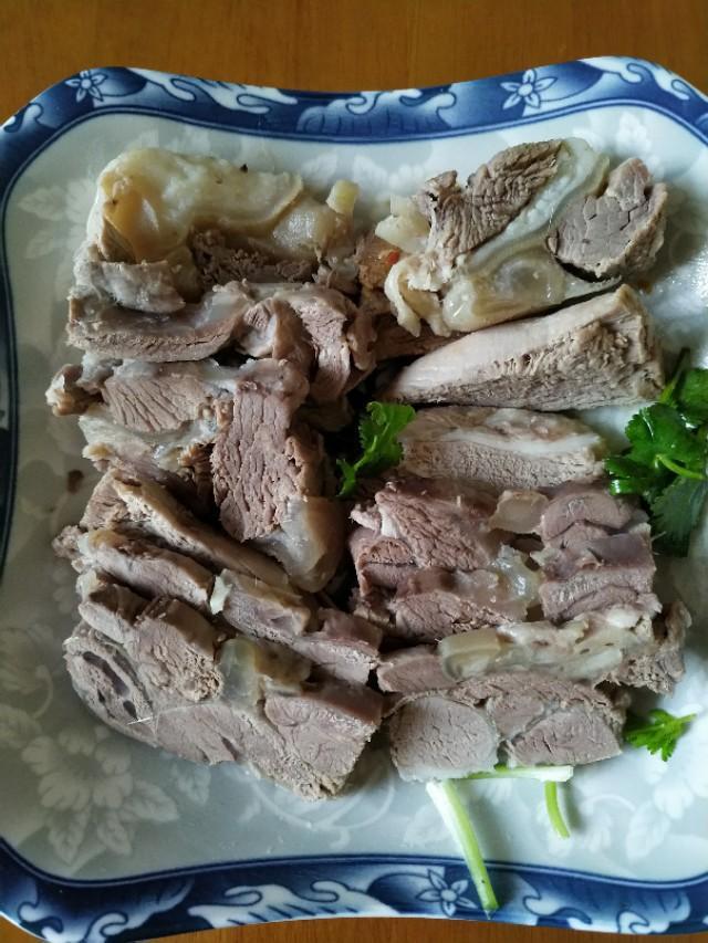 崇明白切羊肉图片