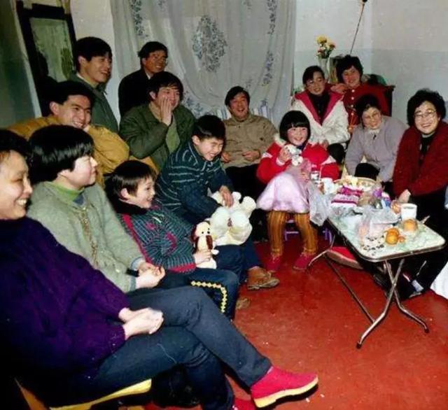 90年代农村春节老照片图片