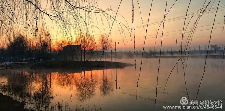 摄影中的冠县冠县清泉河湿地公园美景