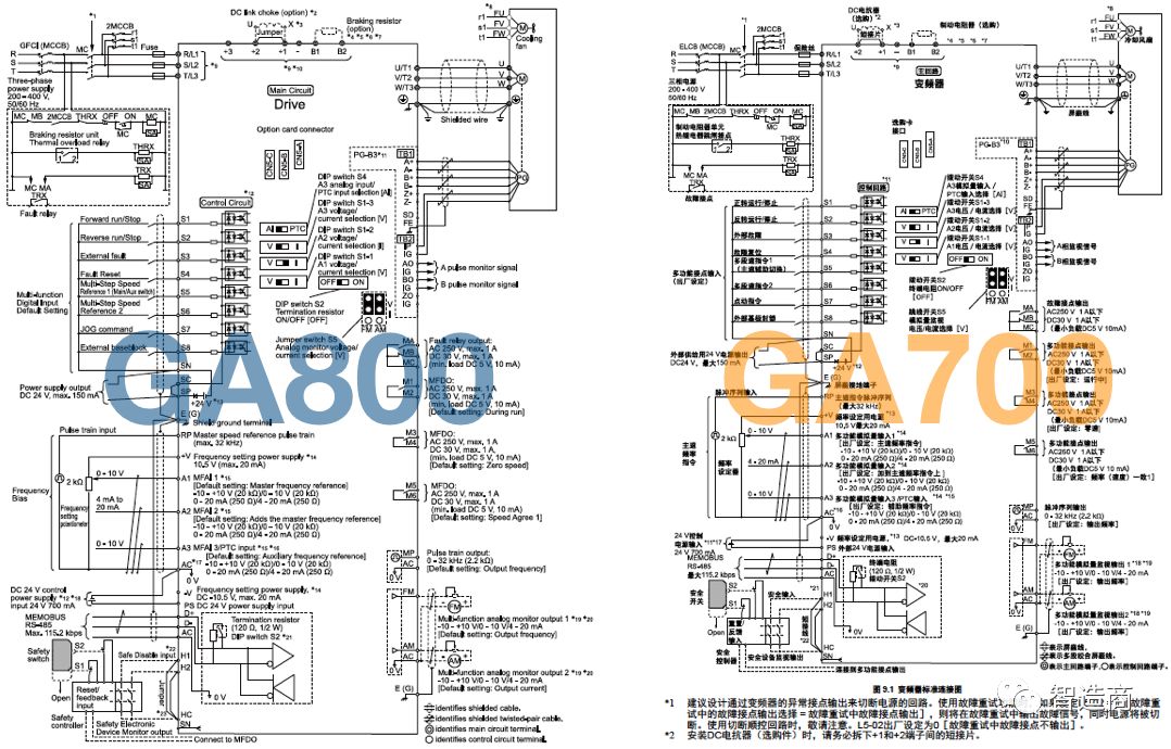 ga700变频器原理图图片