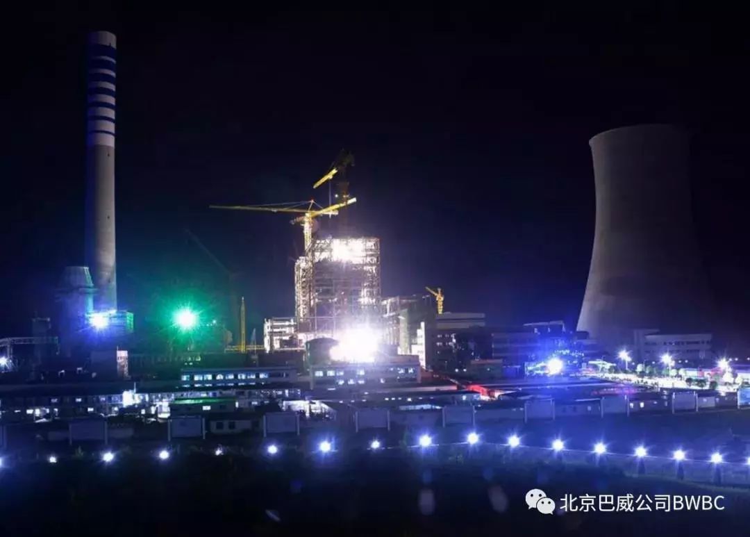 世界首台600mw w火焰超超临界锅炉项目中电普安项目工程锅炉出口蒸汽