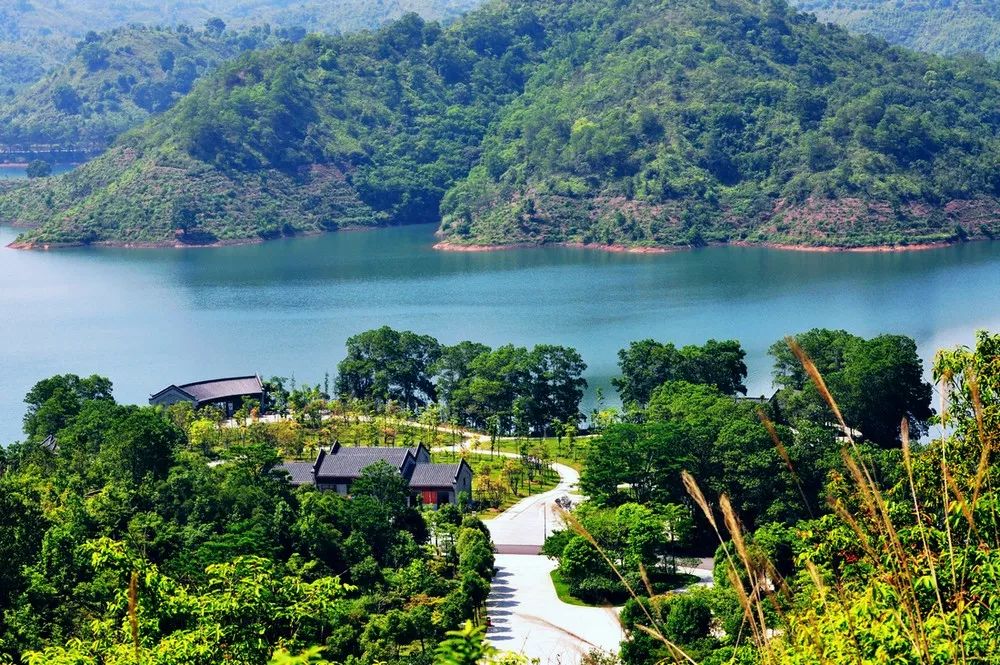 位于西湖景区西南部的红花湖景区,原为惠州西湖三大水源之一水帘水