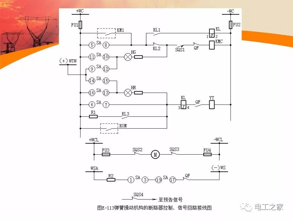 二次迴路識圖之斷路器控制迴路