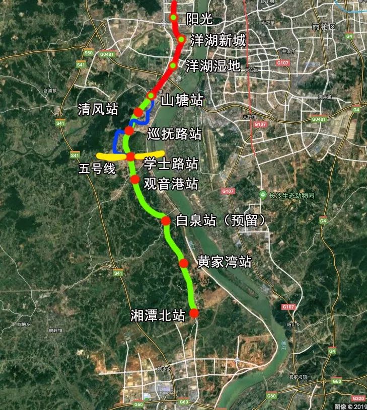 長沙地鐵三號線延伸至湘潭北站附站點公佈