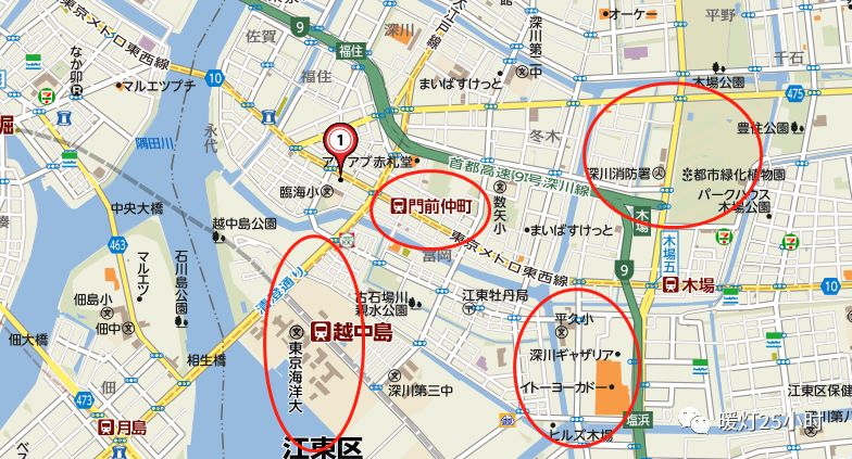 【臨街大樓】東京都江東區一棟樓,面朝主街,110.