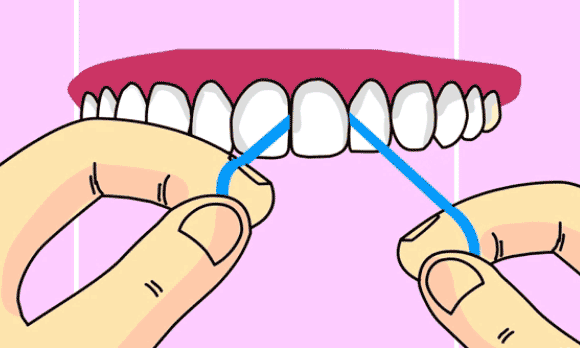 牙线动图图片
