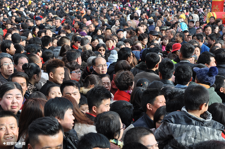 正月十五:天水万人空巷祈福纳祥祭伏羲 现场人山人海堪比春运(组图)