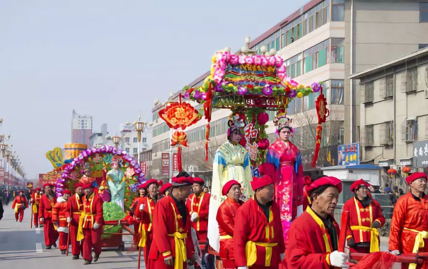 忻州社火图片