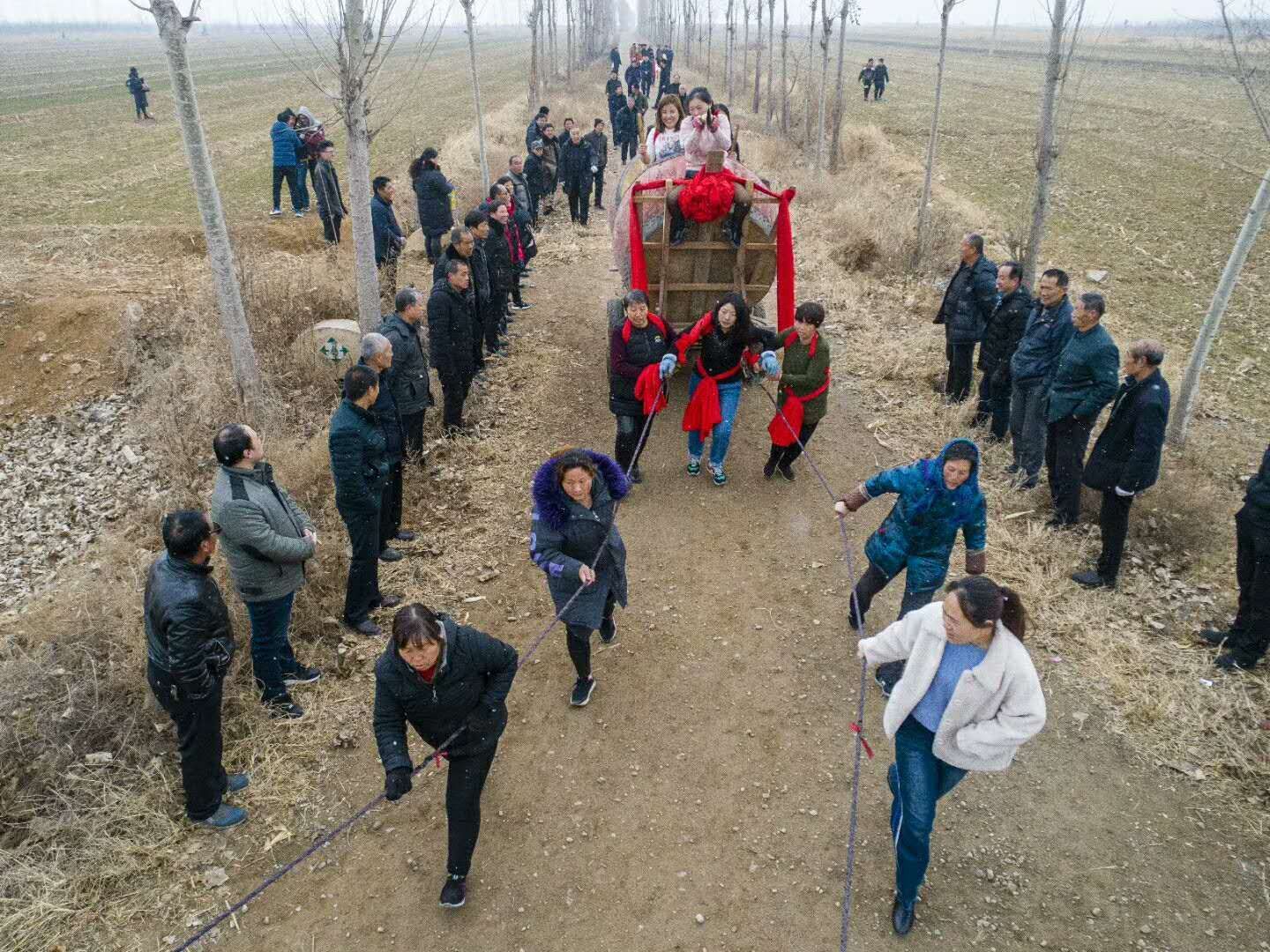 稷山段壁鼓车图片