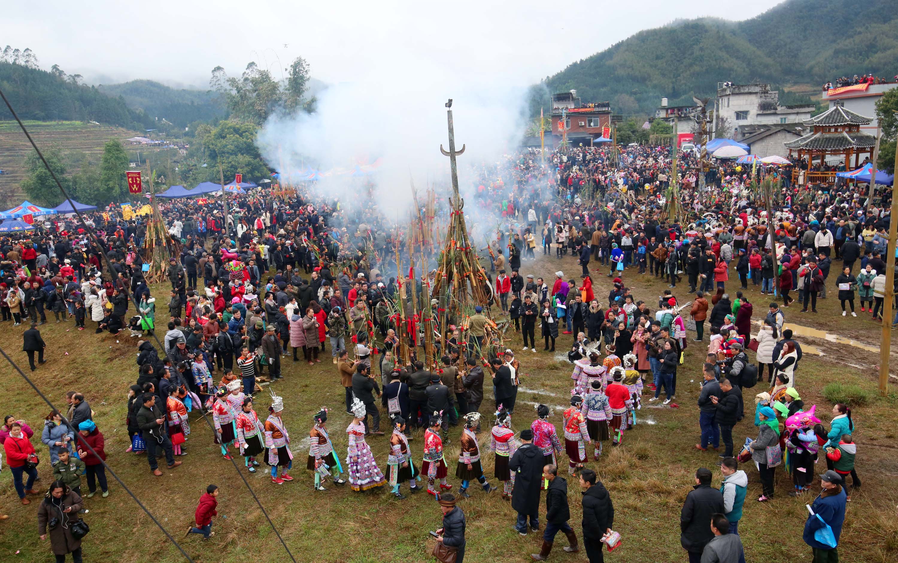 中元节祈丰收图片