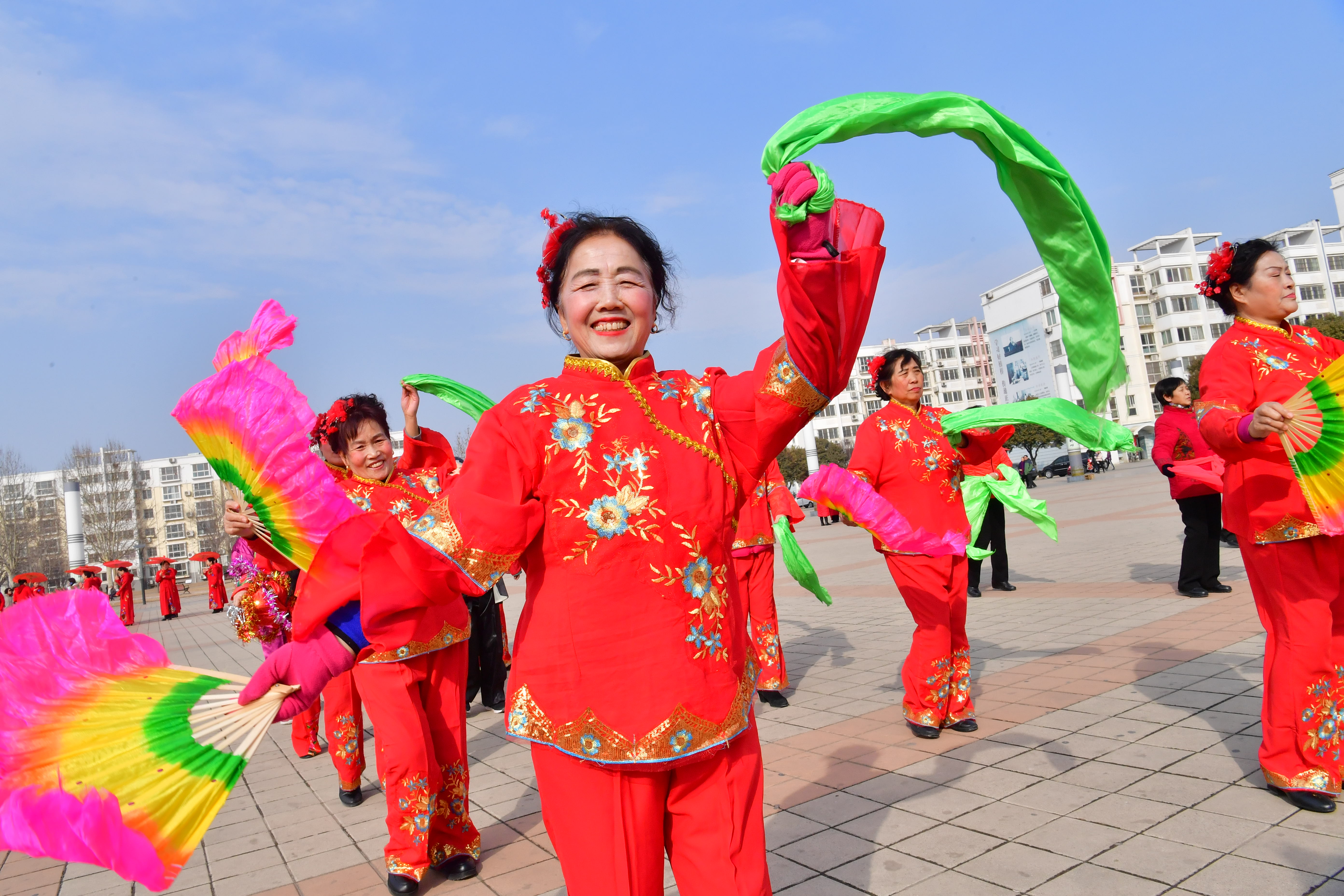 襄垣秧歌老艺人图片