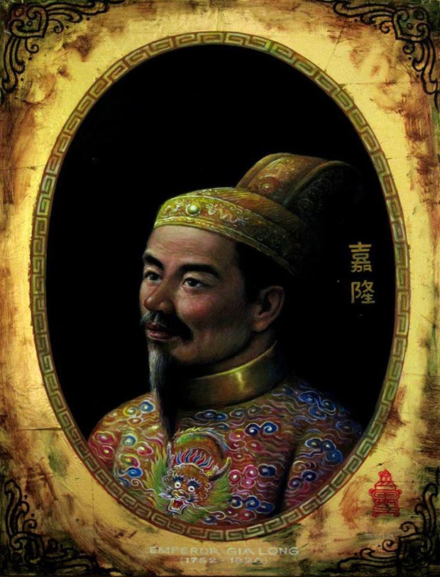 阮朝皇帝图片