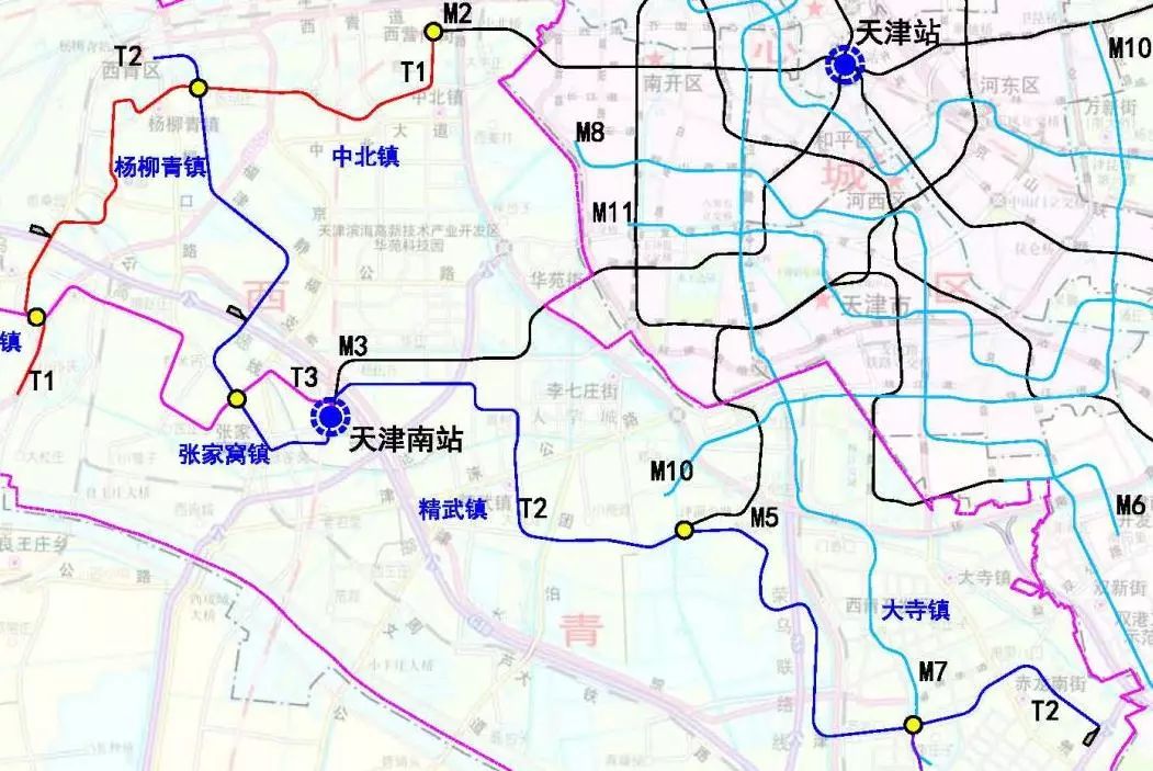 西青區3條雲巴線路規劃圖公示無縫對接地鐵