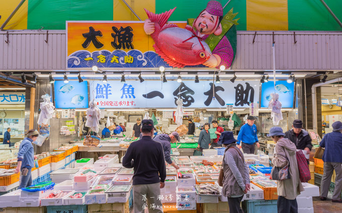 在日本吃海鮮是什麼感受金澤近江町市場帶你感受市井風味