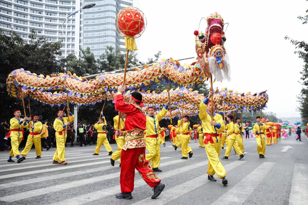 重庆铜梁龙灯图片