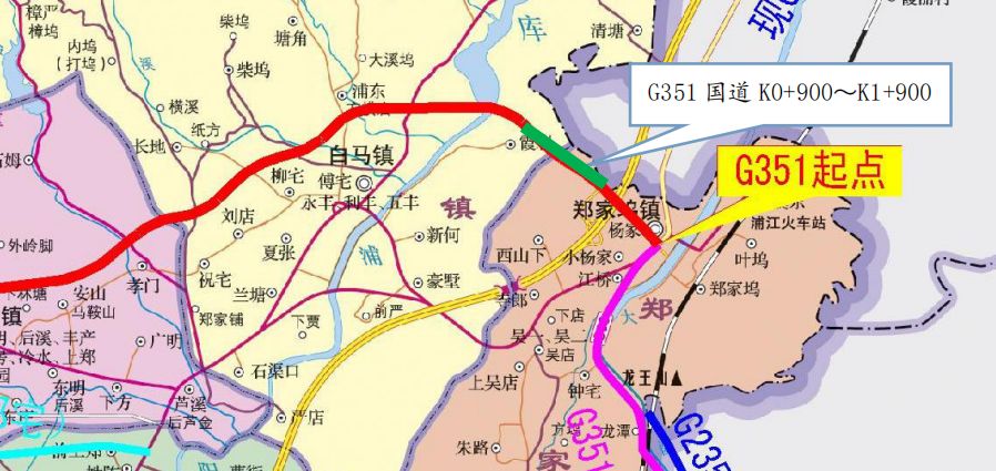 四川351国道全程线路图图片