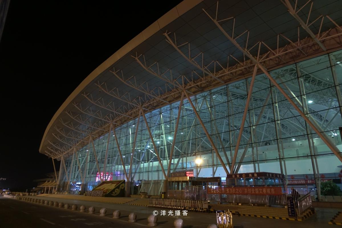 喀什机场 夜景图片
