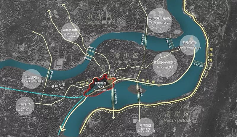 重庆菜园坝规划图片