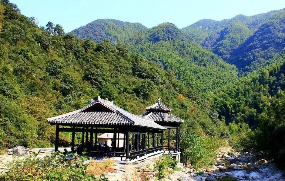 浙東小九寨,芝林位於寧波市餘姚大隱鎮芝林村.