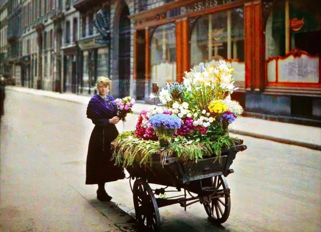 賣花車 1914年