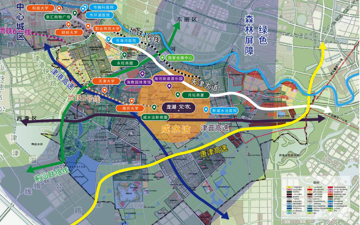 津南区地铁规划图片