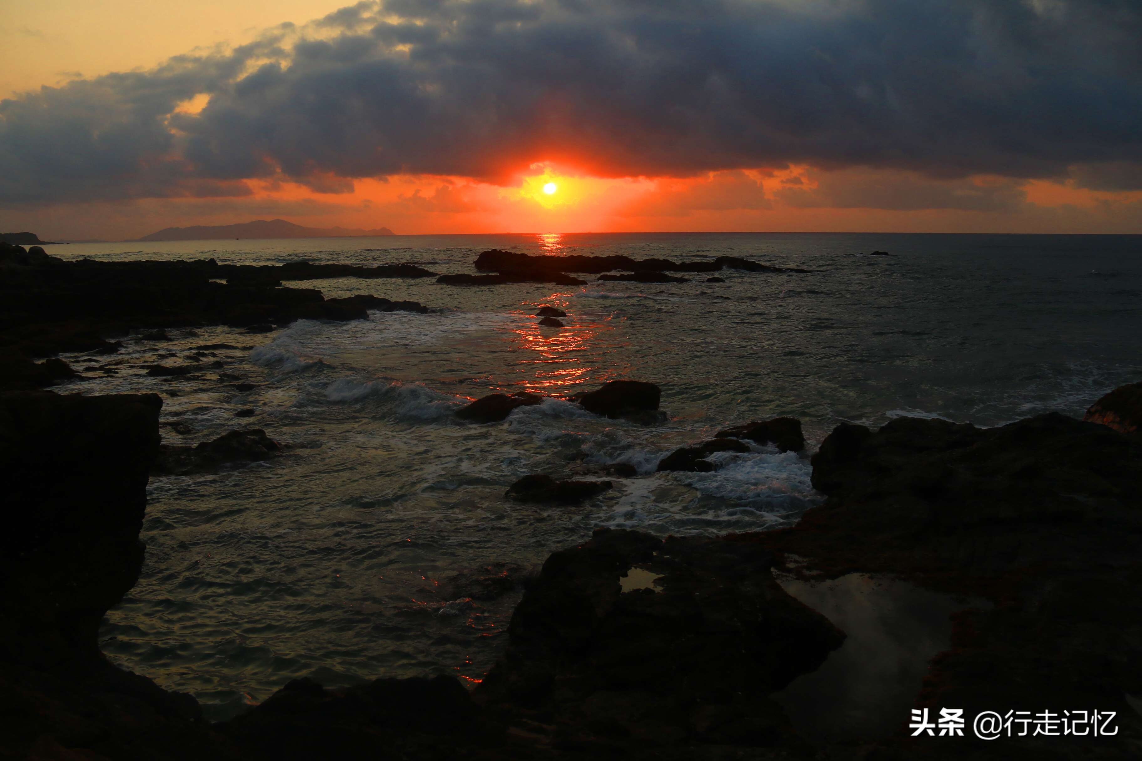 (原創)海南清水灣珊瑚海岸感受清晨的日出海釣的韻味!