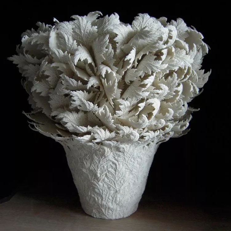 这种雕花技术，让陶瓷美得惊人！_Bowl