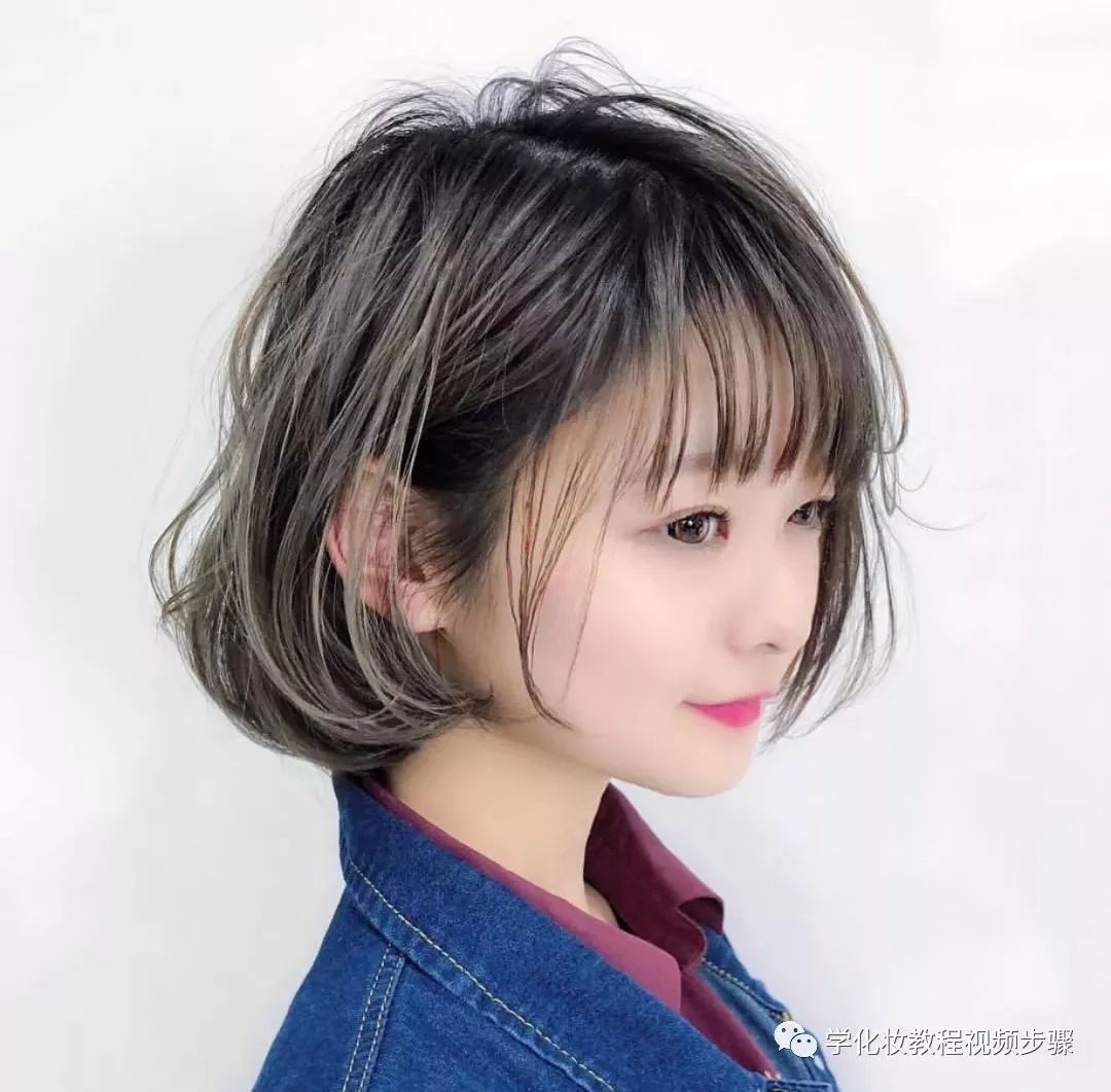 发型图片女从头再来短发造型完美诠释青春少女