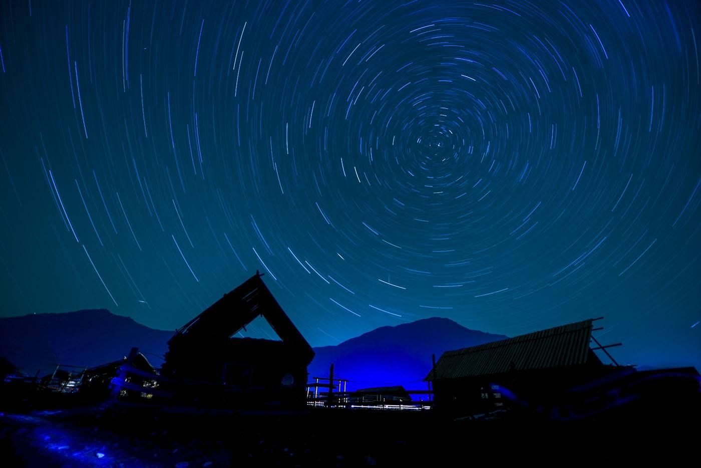 星空,星轨的拍摄技巧,追逐绚丽星河幻影