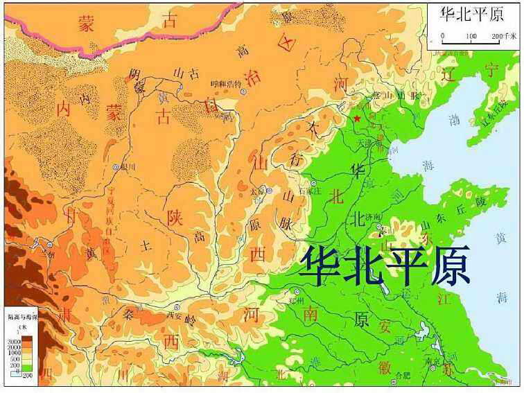 中国四大平原是哪四个,四大平原居住人口