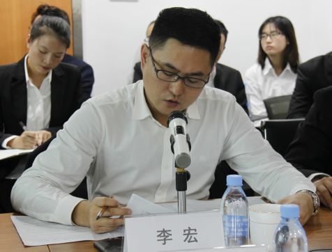 同心谋发展本次会议采用视频连线方式进行,深圳科创公司总经理李宏,总